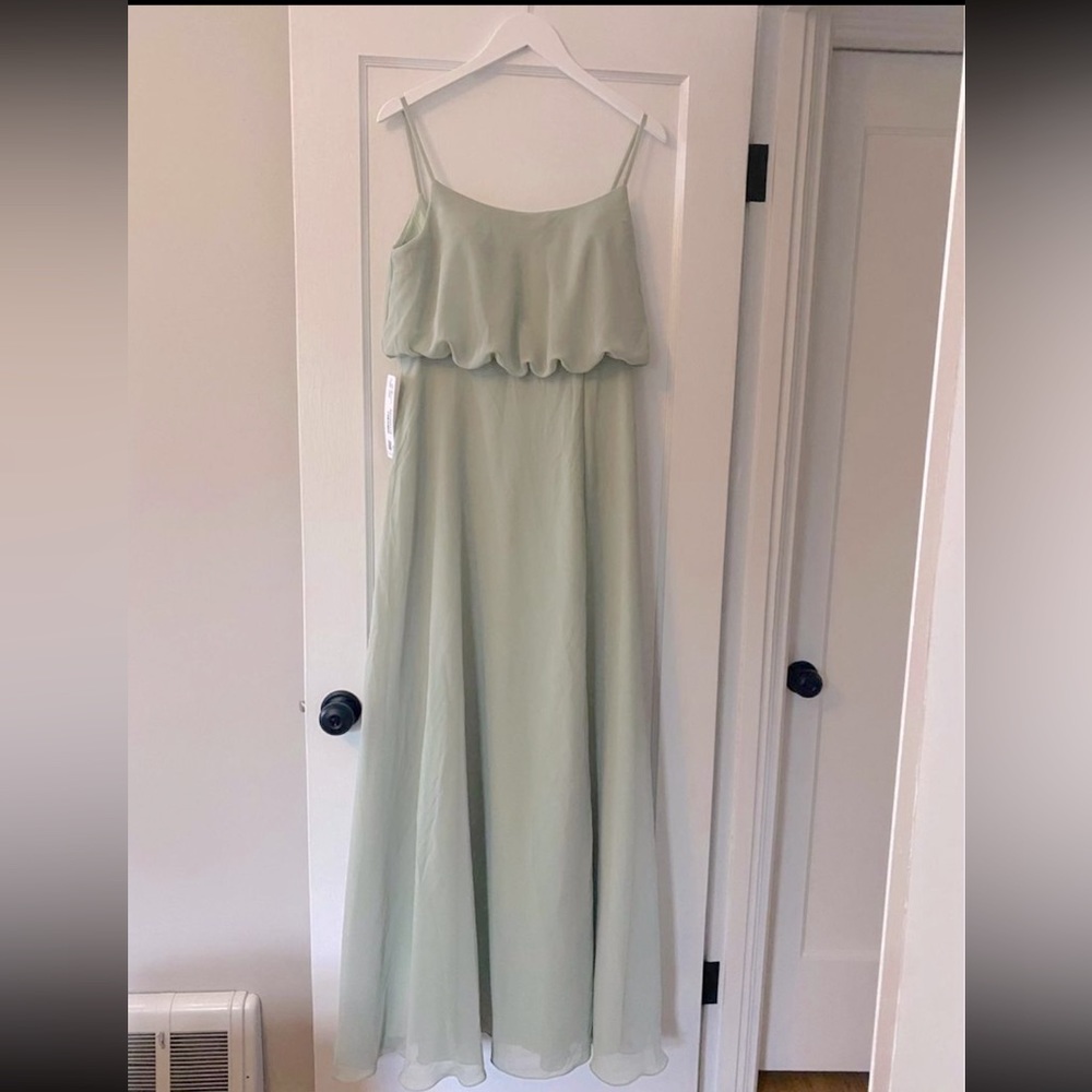 AZAZIE Dusty Sage Bridesmaid Dress